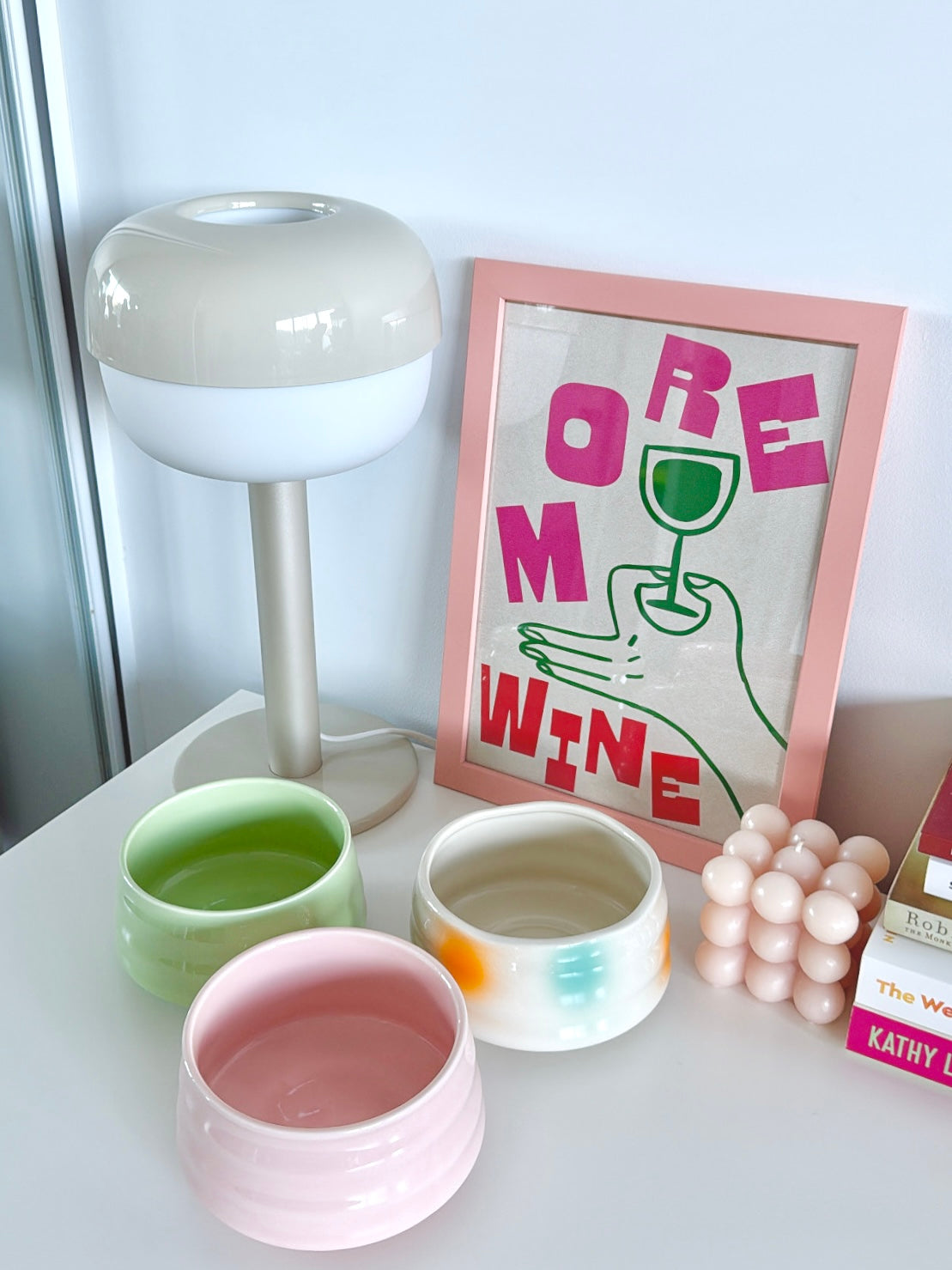 Matcha Bowl (Chawan): Sweet Blush