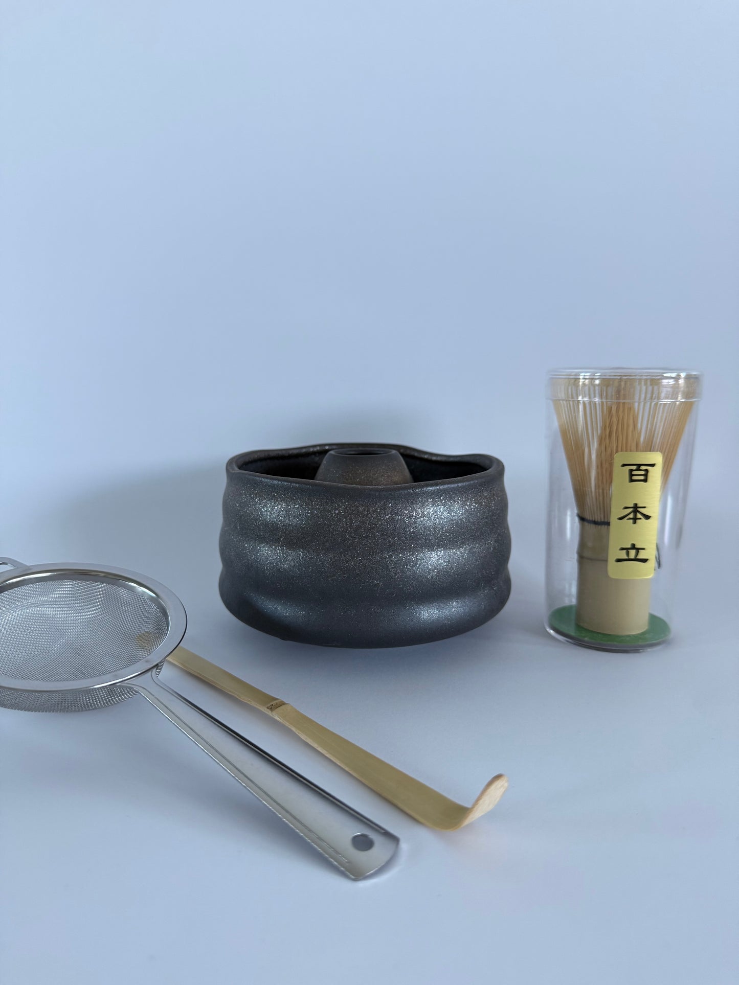 Matcha Set (5 Pieces): Stone Whisk
